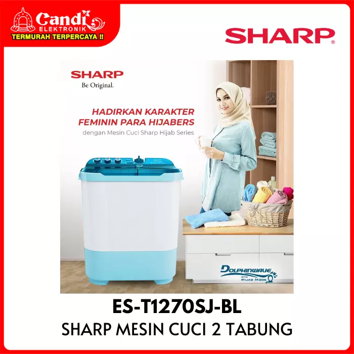 MESIN CUCI 2 TABUNG SHARP