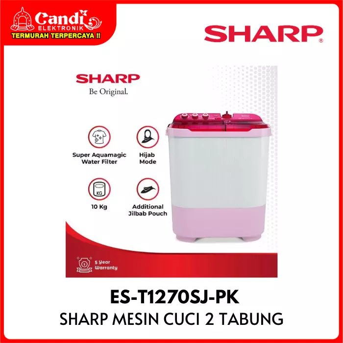 MESIN CUCI 2 TABUNG SHARP
