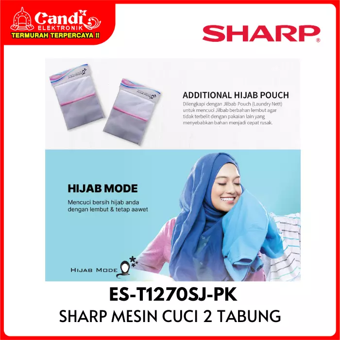 MESIN CUCI 2 TABUNG SHARP