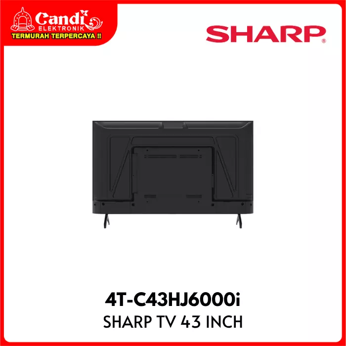 Sharp 4k Google Tv 43 Inch Frameless Solar Remote