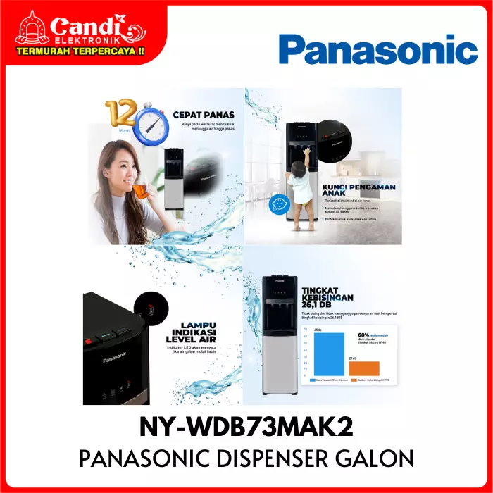 PANASONIC DISPENSER GALON BAWAH