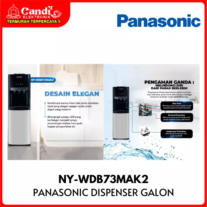 PANASONIC DISPENSER GALON BAWAH