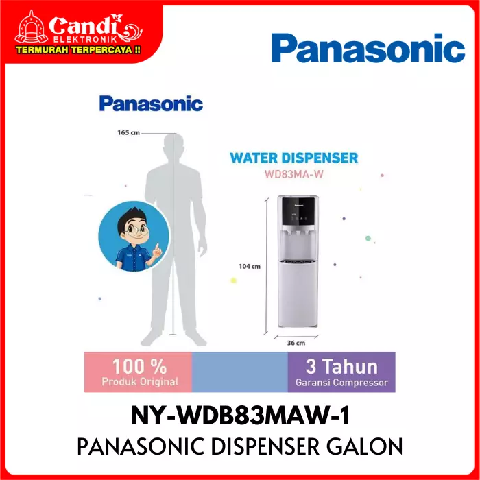 PANASONIC DISPENSER GALON BAWAH