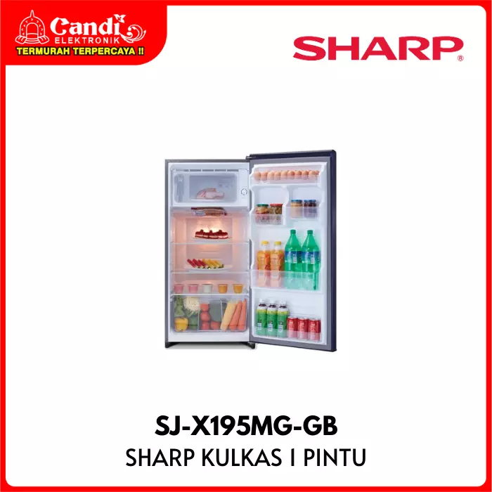 SHARP KULKAS 1 PINTU