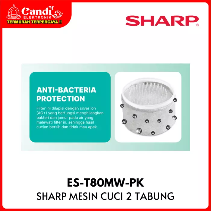 MESIN CUCI 2 TABUNG SHARP