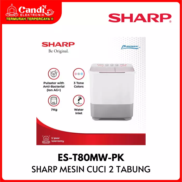 MESIN CUCI 2 TABUNG SHARP