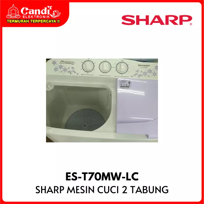 MESIN CUCI TWIN TUB SHARP