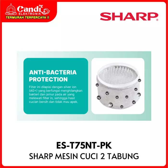 Mesin Cuci 2 Tabung SHARP