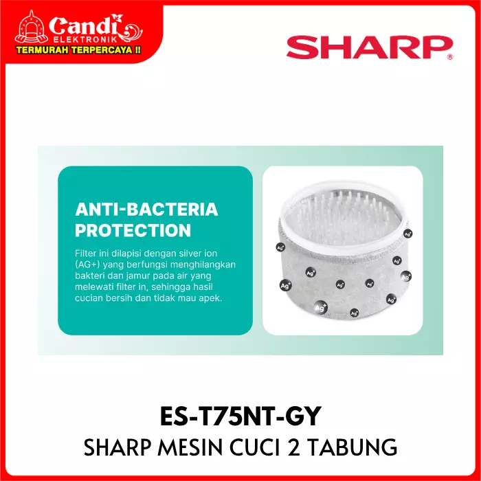 Mesin Cuci 2 Tabung SHARP