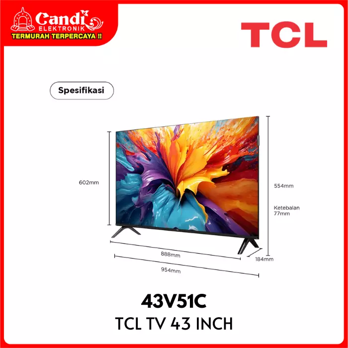 TV 43 Inch TCL