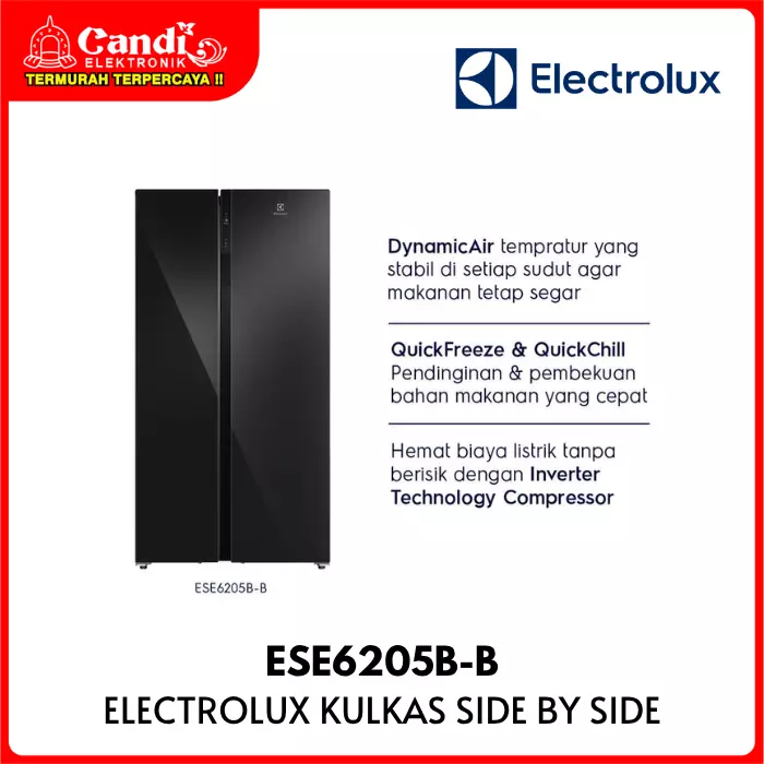 KULKAS SIDE BY SIDE ELECTROLUX
