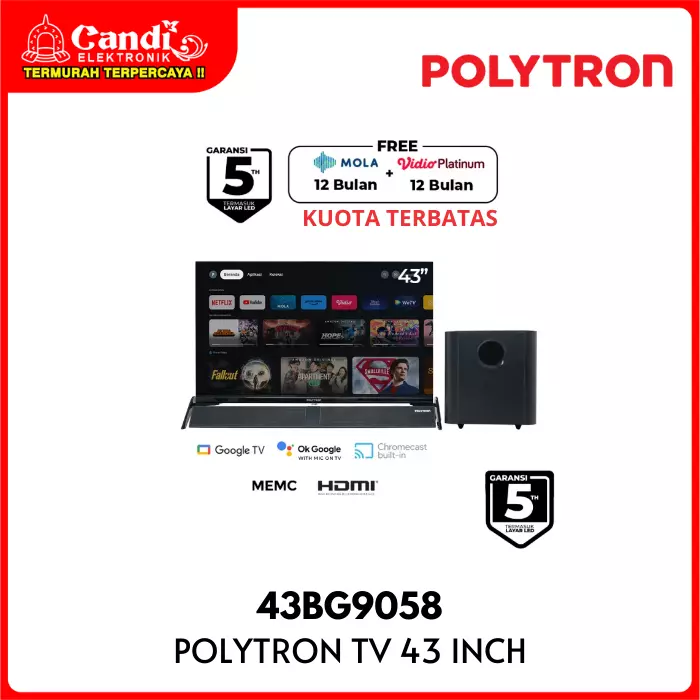 Tv Led Polytron 