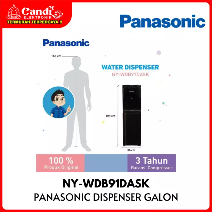 PANASONIC DISPENSER GALON BAWAH
