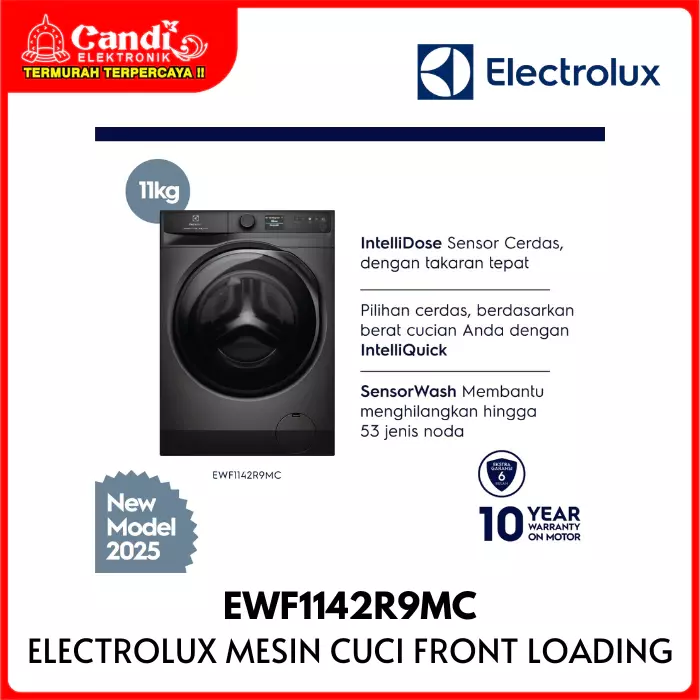 MESIN CUCI FRONT LOADING ELECTROLUX