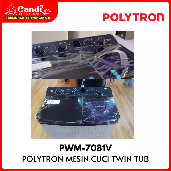 MESIN CUCI 2 TABUNG POLYTRON