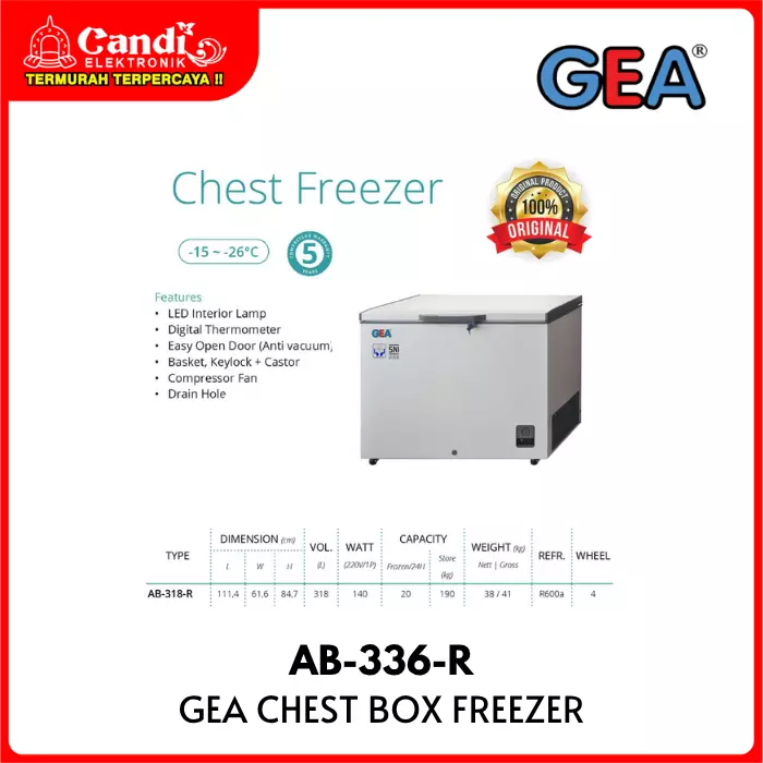 Box Freezer Gea