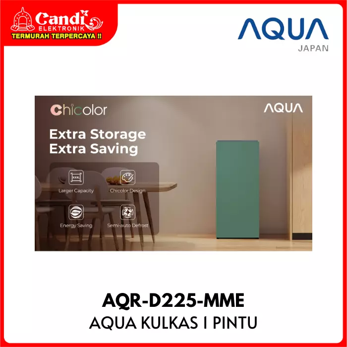 Kulkas 1 Pintu Aqua