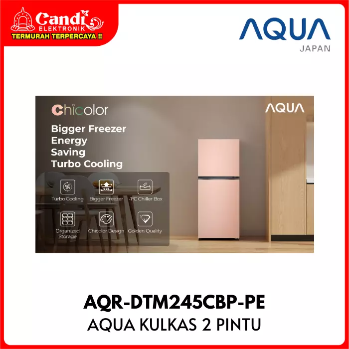 Kulkas 2 Pintu Aqua