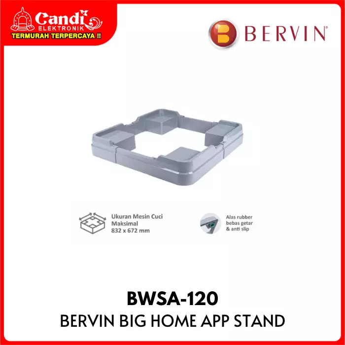 Stand Mesin Cuci Bervin