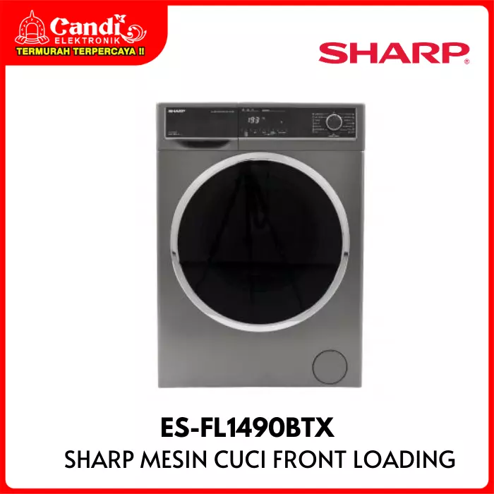 Mesin Cuci Front Loading Sharp