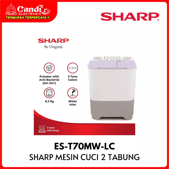 Mesin Cuci 2 Tabung Sharp