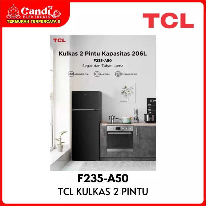 Kulkas 2 Pintu Tcl