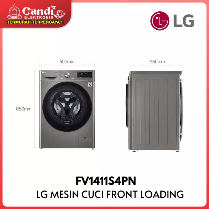 Mesin Cuci Front Loading Lg