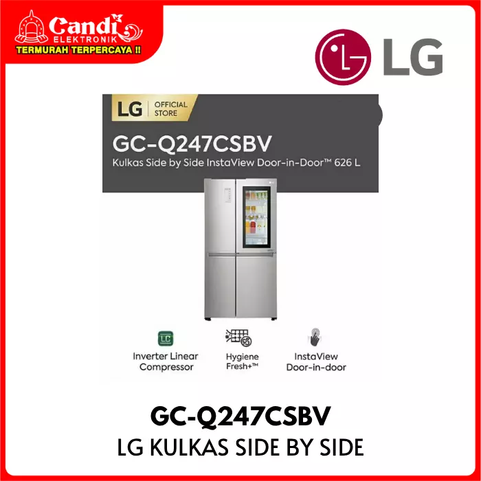 Kulkas Side By Side Lg