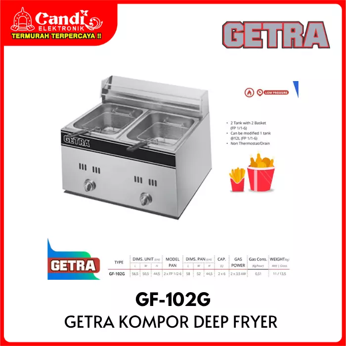 Deep Fryer Getra