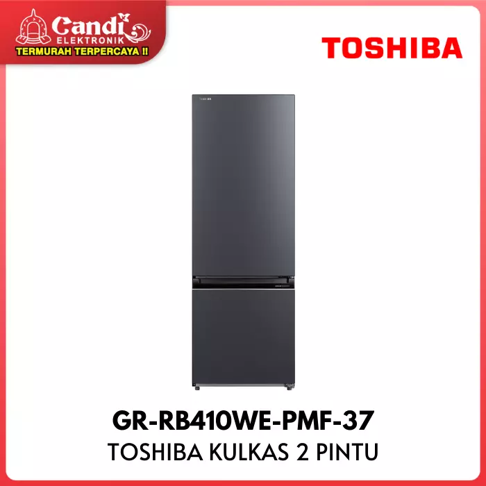 Kulkas 2 Pintu Bottom Freezer Toshiba