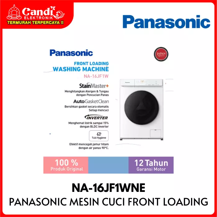 Mesin Cuci Front Loading & Dryer Panasonic