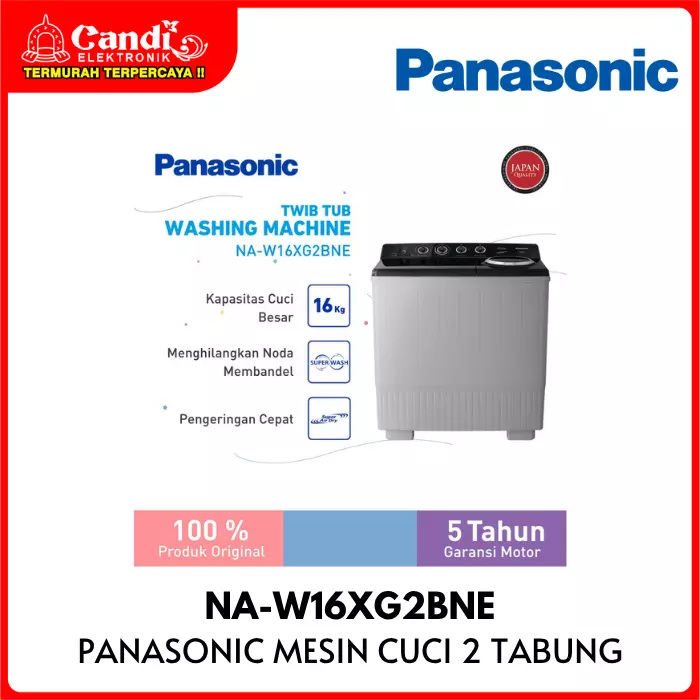 Mesin Cuci 2 Tabung Panasonic