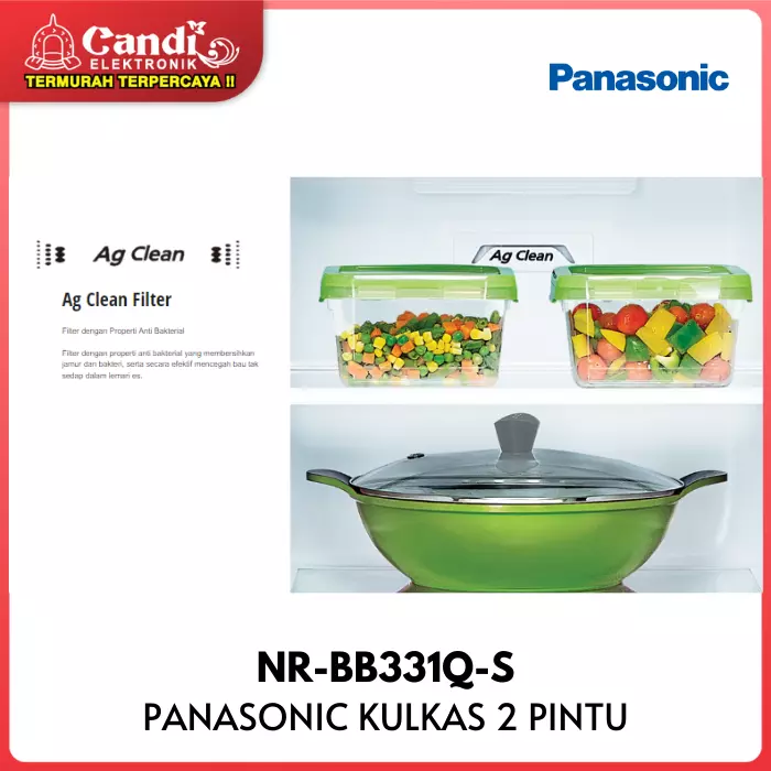 Kulkas Big Reff 2 Pintu Panasonic