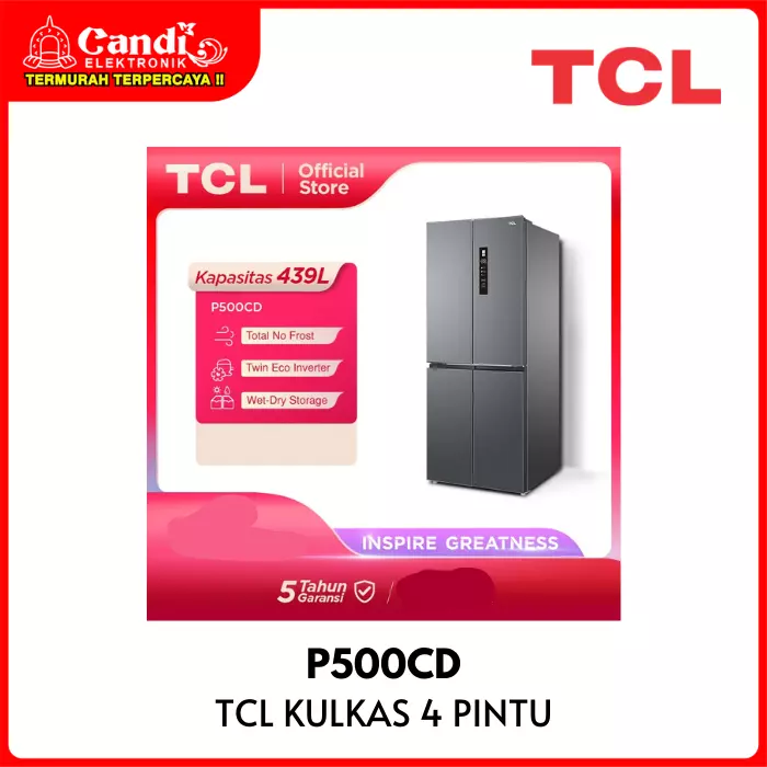 Kulkas Multi Door Tcl