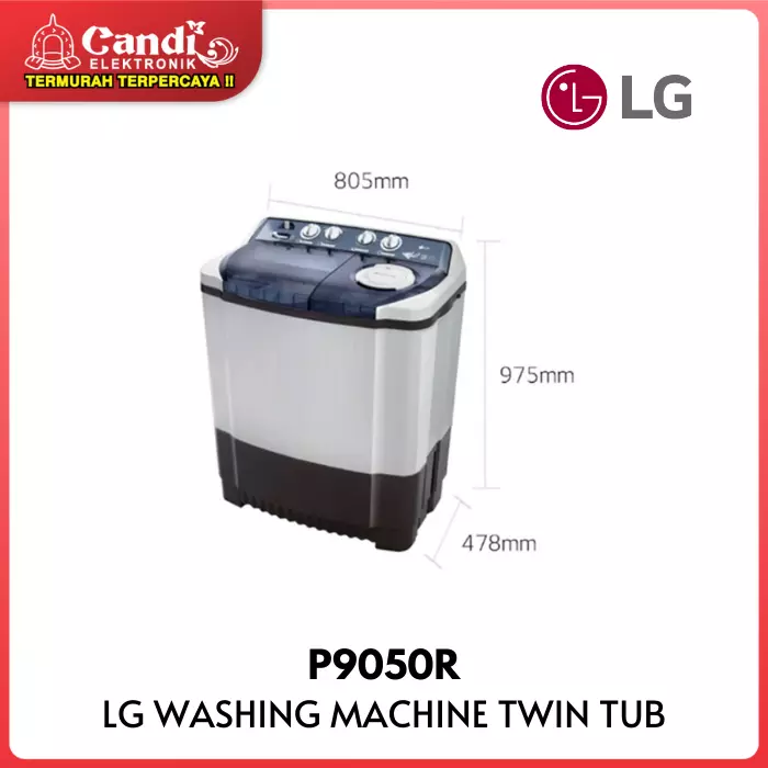 Mesin Cuci 2 Tabung Lg