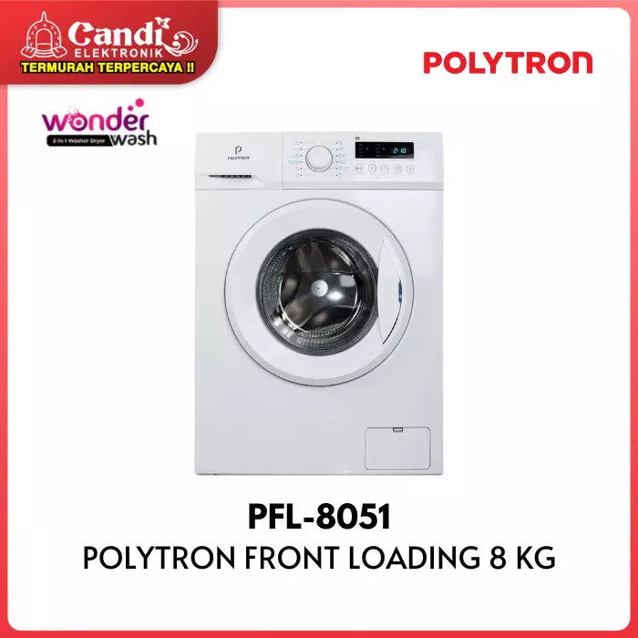 Mesin Cuci Front Loading Polytron