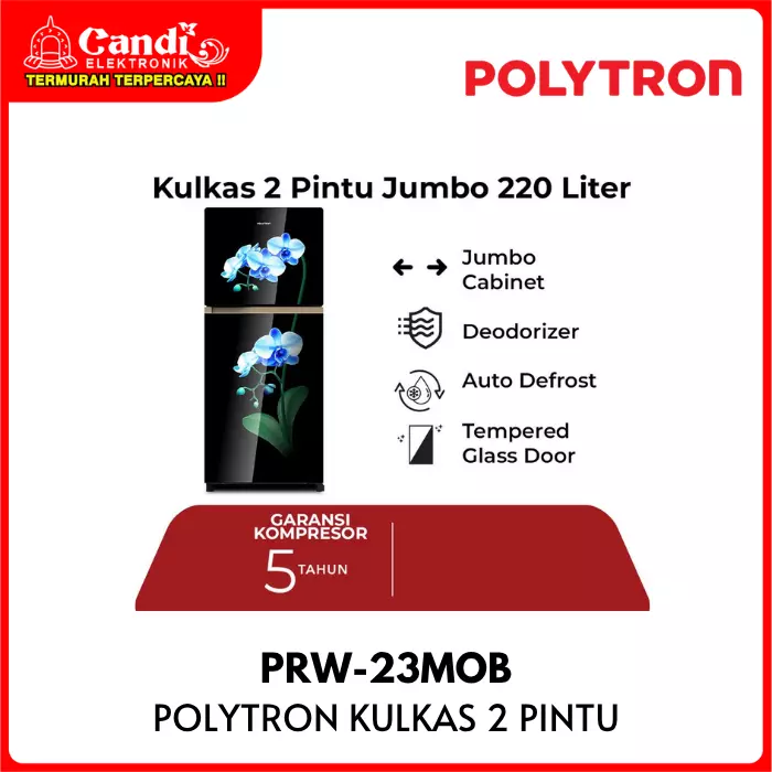 Kulkas 2 Pintu Polytron