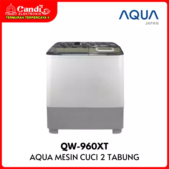 Mesin Cuci 2 Tabung Aqua