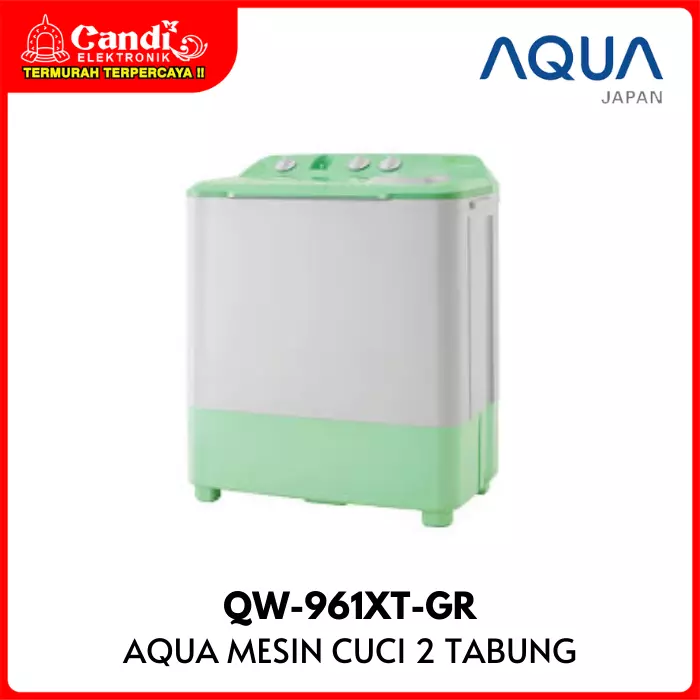 Mesin Cuci 2 Tabung Aqua