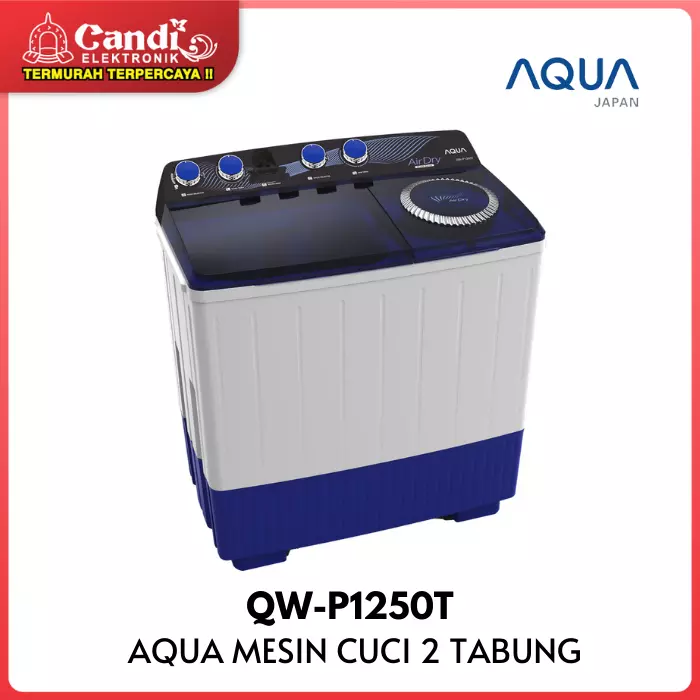 Mesin Cuci 2 Tabung Aqua
