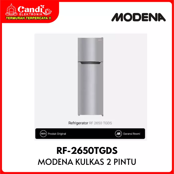 Kulkas 2 Pintu Modena