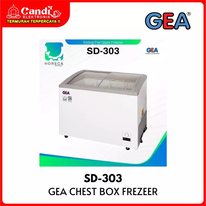 Box Freezer Sliding Door Gea