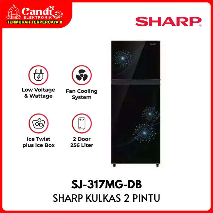 Kulkas 2 Pintu Sharp