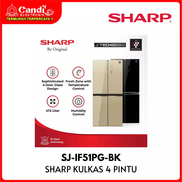 Kulkas Side By Side Sharp