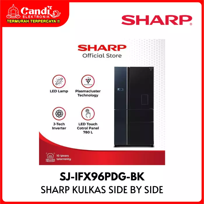 Kulkas Side By Side Sharp