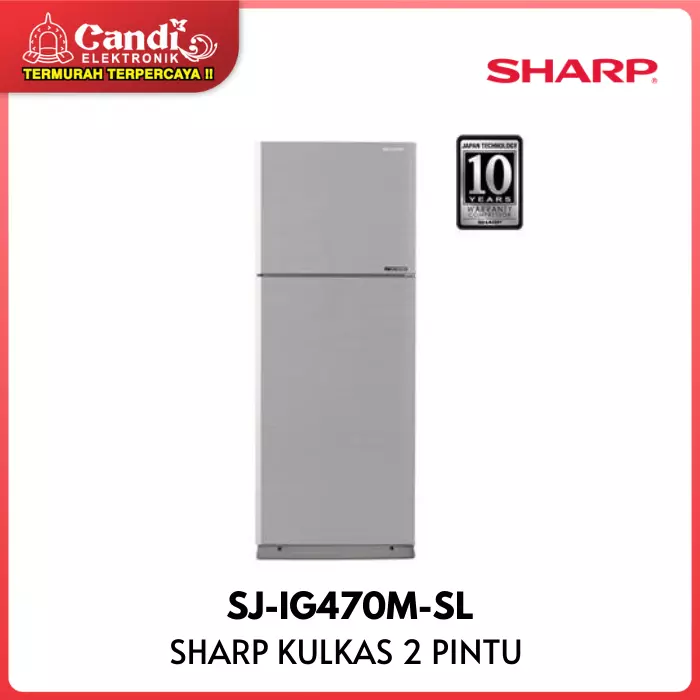 KULKAS BIG REFF 2 PINTU SHARP