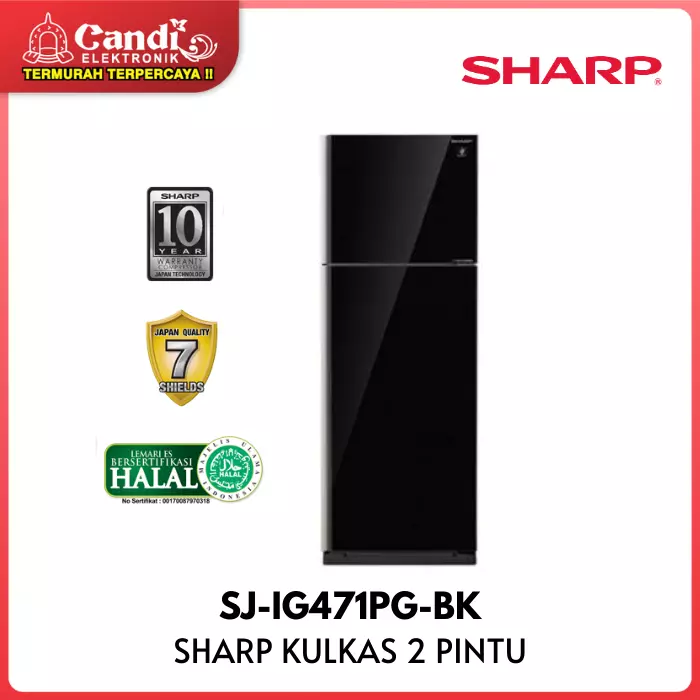 Kulkas Big Reff 2 Pintu Sharp