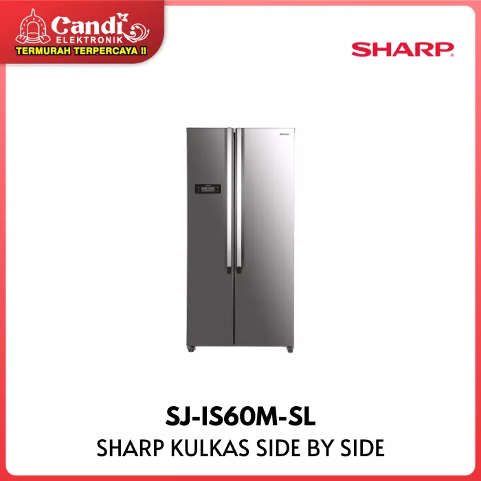 KULKAS SIDE BY SIDE SHARP