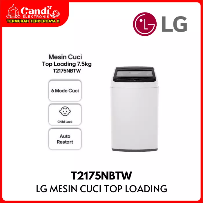 Mesin Cuci Top Loading Lg