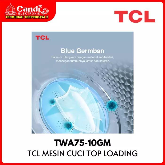 Mesin Cuci Top Loading Tcl